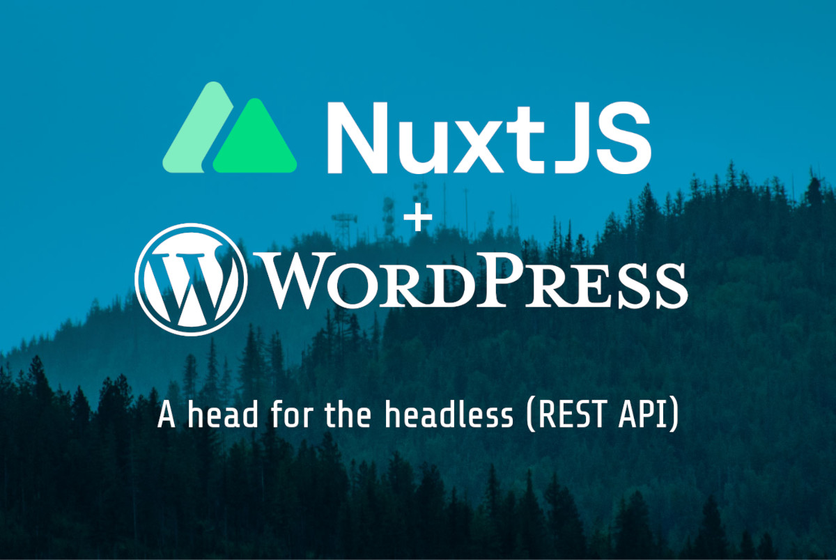 Building a head for the WordPress REST API with Nuxt JS