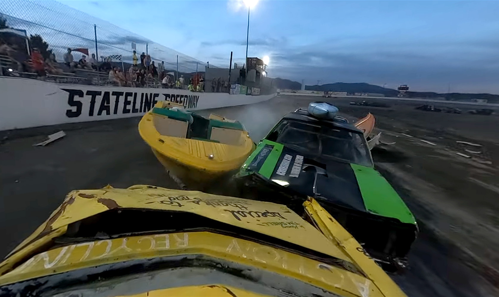 360 vs Vertical Aspect Racing Footage